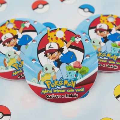 Tag personalizada Pokémon   (50 unidades)