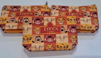 Necessaires Personalizadas  Rei leão
