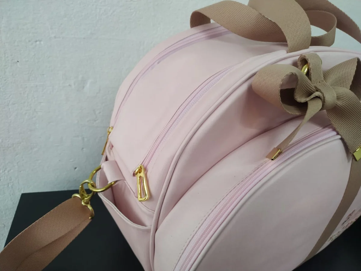 kit 3 peças de bolsa maternidade ( M , G e uma mochila luxo ) - Imagem 7