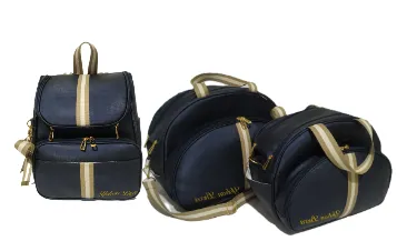 kit 3 peças de bolsa maternidade ( M , G e uma mochila luxo )