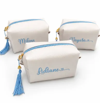 Necessaire Personalizada com Nome Bordado