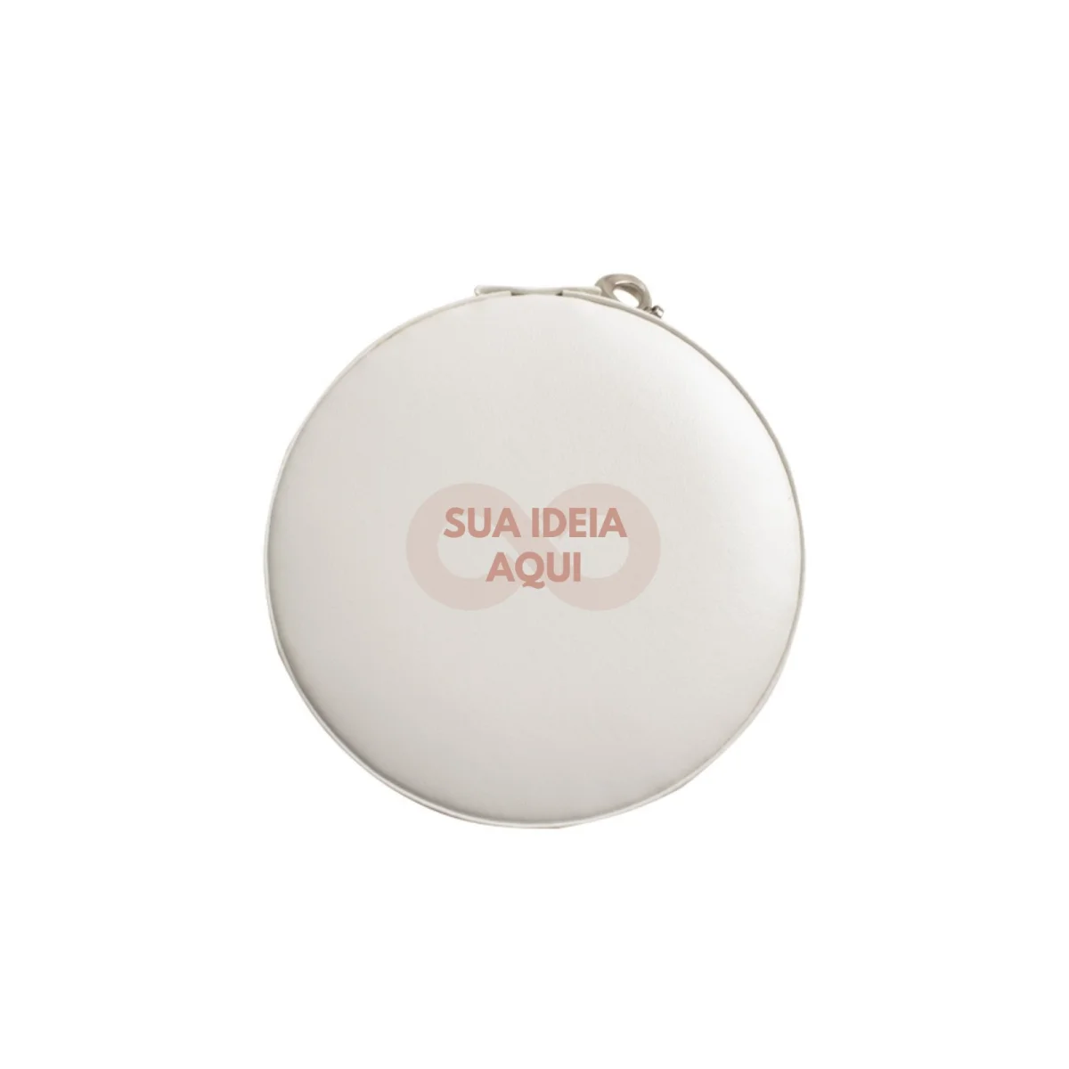 50 Porta-joias em couro sintético com interior aveludado Personalizado Brinde Atacado - Imagem 2