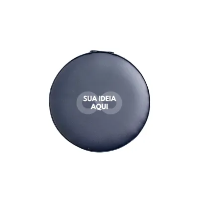 100 Porta-joias em couro sintético com interior aveludado Personalizado Brinde Atacado