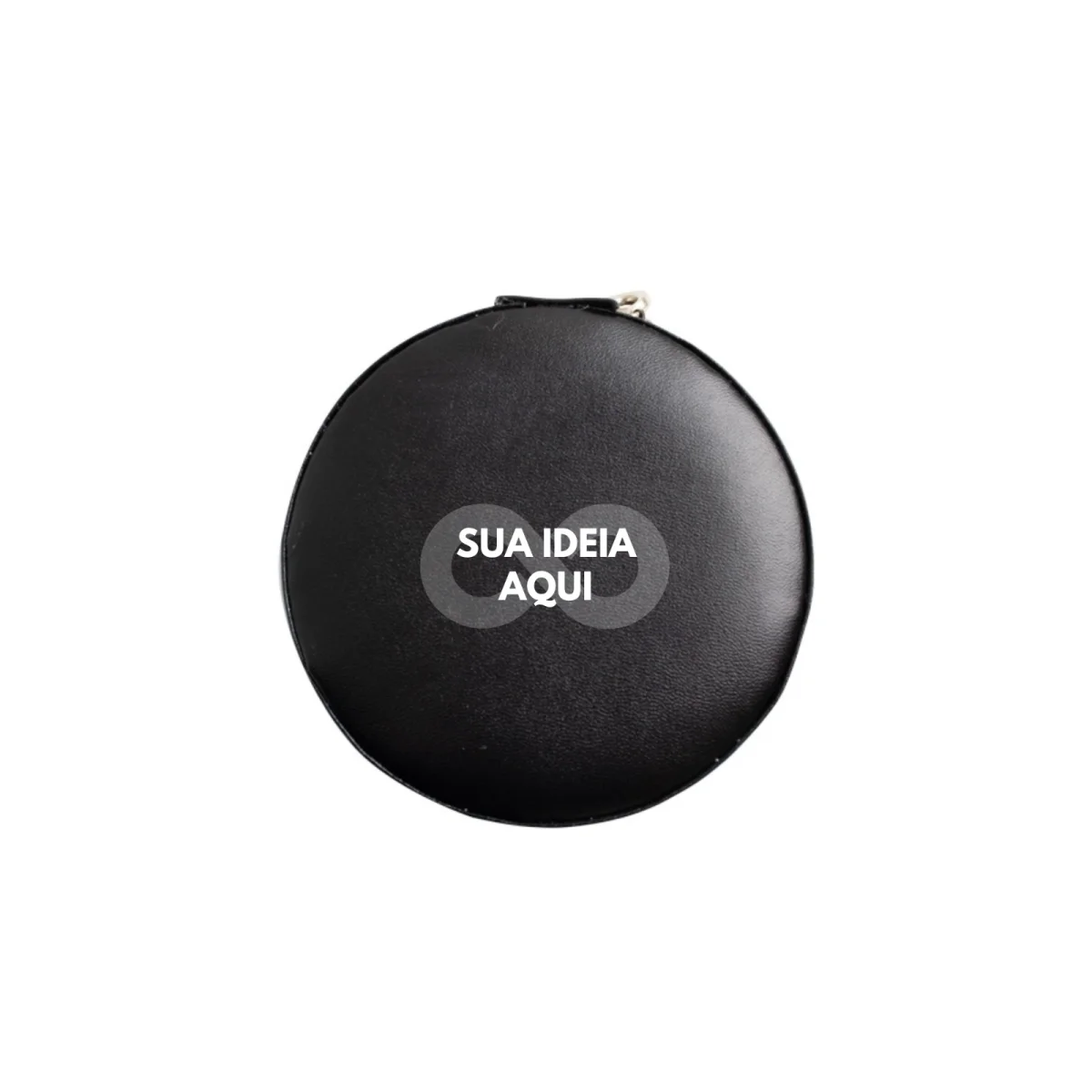 100 Porta-joias em couro sintético com interior aveludado Personalizado Brinde Atacado - Imagem 3