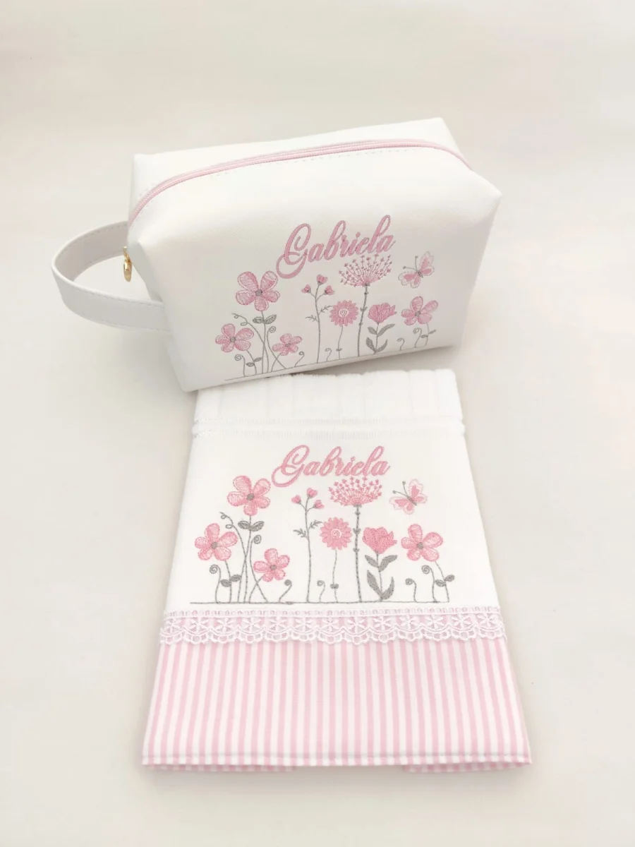 Kit Infantil Personalizado - Bordado