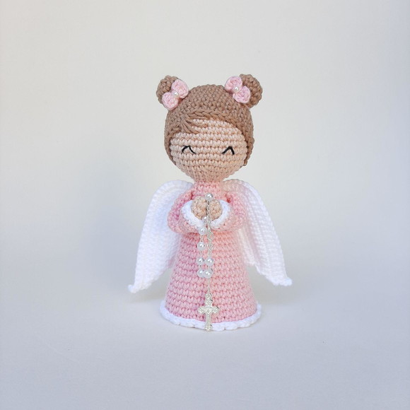 Anjinha da guarda de crochê Amigurumi - Imagem 5