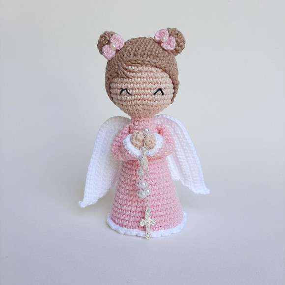 Anjinha da guarda de crochê Amigurumi - Imagem 2