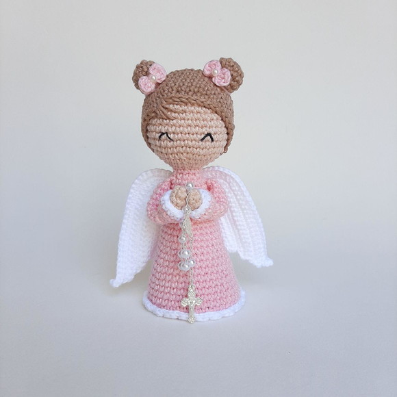 Anjinha da guarda de crochê Amigurumi - Imagem 4