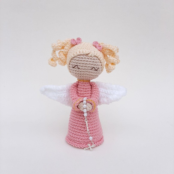 Anjinha da Guarda de Crochê Amigurumi - Imagem 2