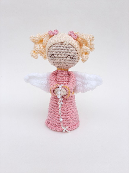Anjinha da Guarda de Crochê Amigurumi - Imagem 5