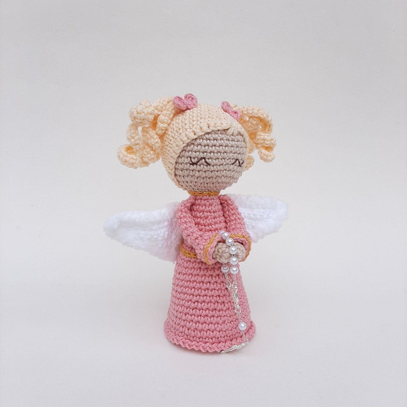 Anjinha da Guarda de Crochê Amigurumi - Imagem 3