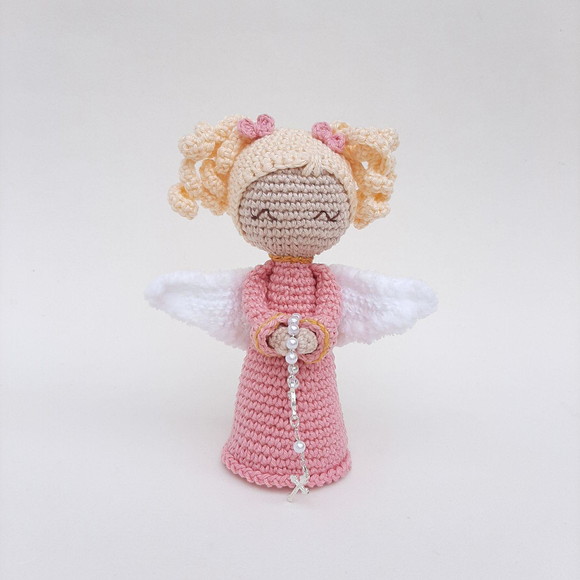 Anjinha da Guarda de Crochê Amigurumi - Imagem 4