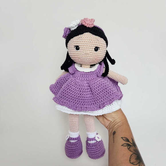Boneca de Crochê Amigurumi