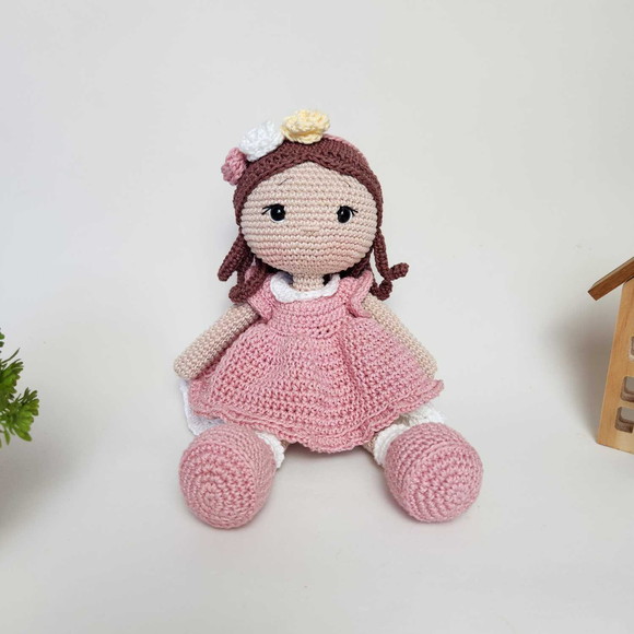 Boneca de Crochê Amigurumi - Imagem 4