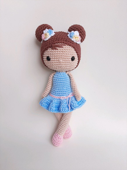 Boneca de Crochê Amigurumi
