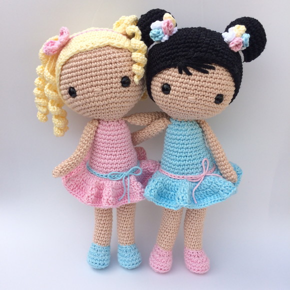 Boneca de Crochê Amigurumi - Imagem 2
