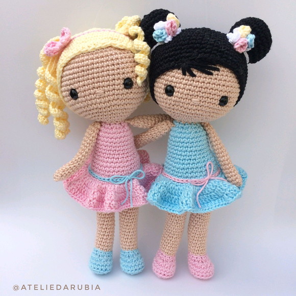 Boneca de Crochê Amigurumi - Imagem 3