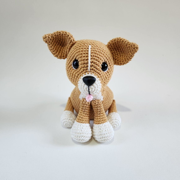 Cachorro Caramelo Amigurumi Crochê