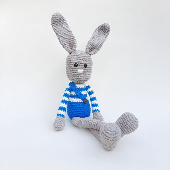 Coelhinho De Crochê Amigurumi - Imagem 2