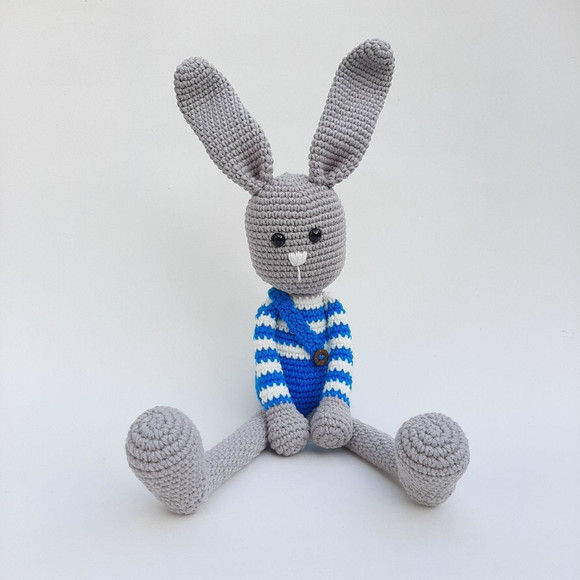 Coelhinho De Crochê Amigurumi - Imagem 3