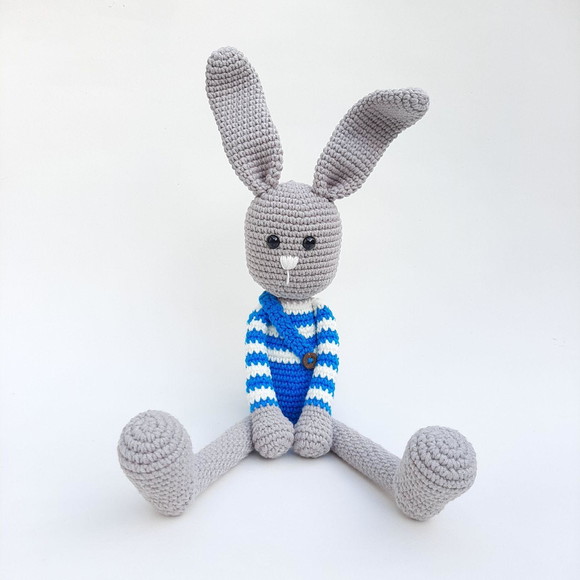 Coelhinho De Crochê Amigurumi