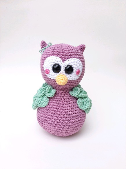 Coruja Amigurumi crochê
