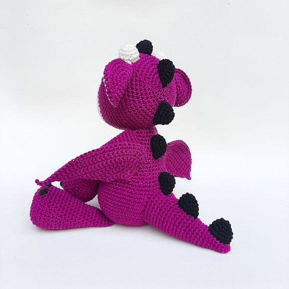 Dragão de Crochê Amigurumi - Imagem 3