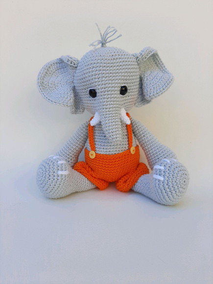 Elefante Crochê Amigurumi Elefantinho