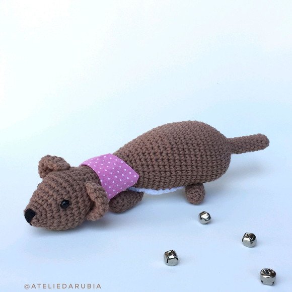 Furão Amigurumi Crochê - Imagem 3