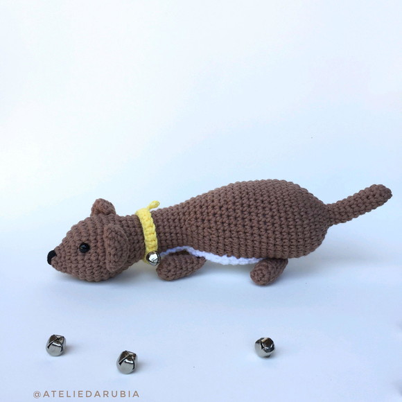 Furão Amigurumi Crochê - Imagem 2