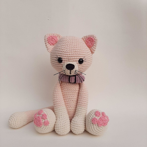 Gatinha de crochê Amigurumi - Imagem 2