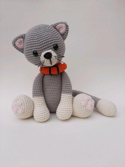 Gato de crochê Amigurumi - Imagem 4