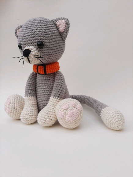 Gato de crochê Amigurumi - Imagem 5