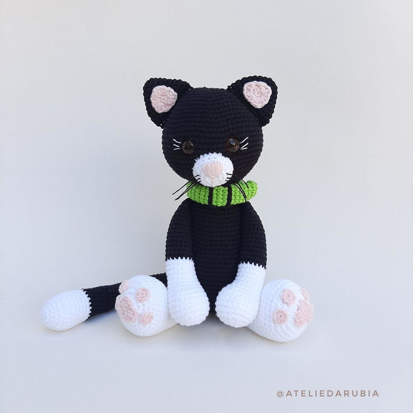 Gato de Crochê Amigurumi - Imagem 2