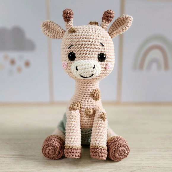 Girafa Amigurumi de Crochê