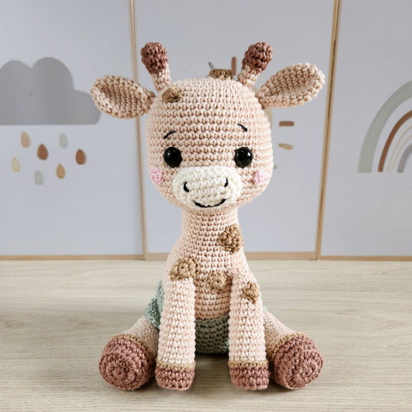 Girafa Amigurumi de Crochê - Imagem 2