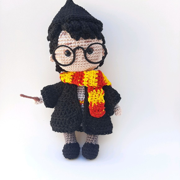 Harry Potter Amigurumi Crochê - Imagem 3