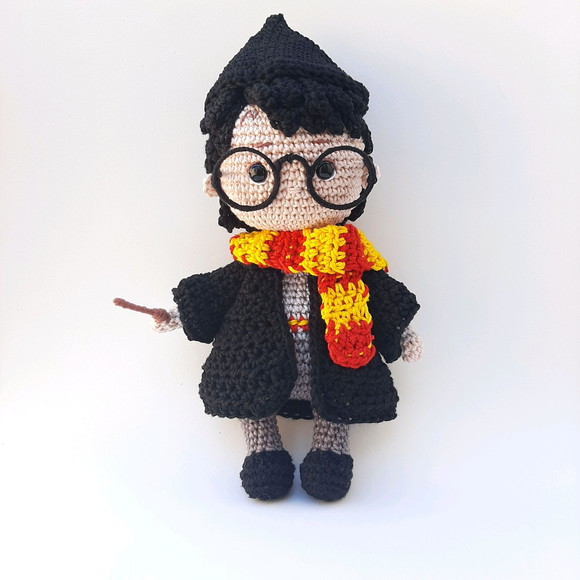 Harry Potter Amigurumi Crochê - Imagem 2