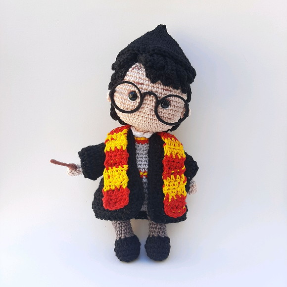 Harry Potter Amigurumi Crochê - Imagem 4
