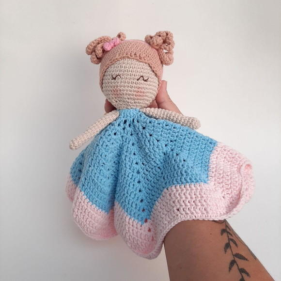 Naninha boneca Crochê - Imagem 3