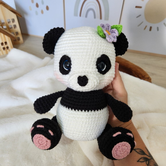 Panda Amigurumi Crochê - Imagem 2