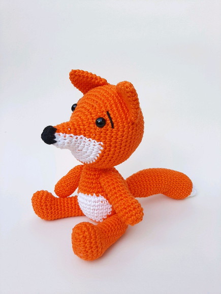 Raposa Croche Amigurumi - Imagem 5