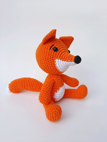 Raposa Croche Amigurumi - Imagem 2