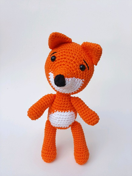 Raposa Croche Amigurumi - Imagem 4