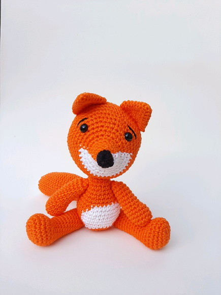Raposa Croche Amigurumi - Imagem 3