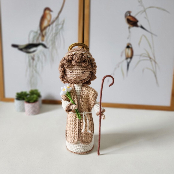 São José Amigurumi Crochê - Imagem 2
