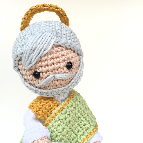 São Matias de Crochê Amigurumi Santinho