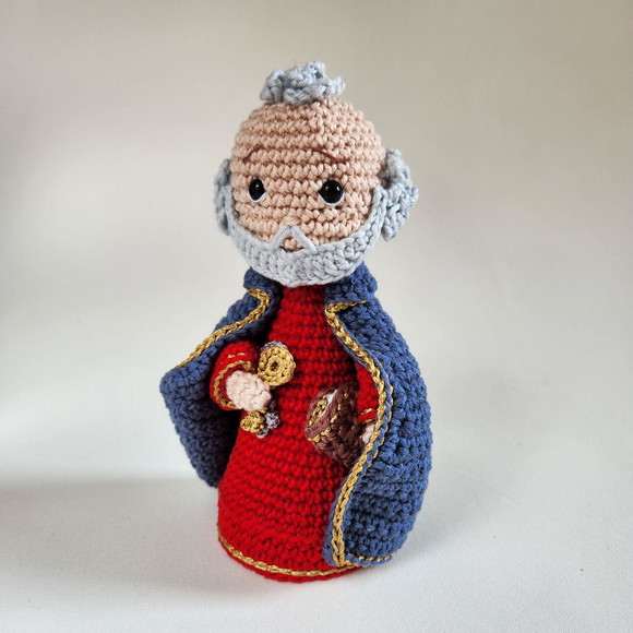 São Pedro Crochê Amigurumi - Imagem 3