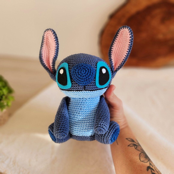 Stitch Crochê Amigurumi - Imagem 3