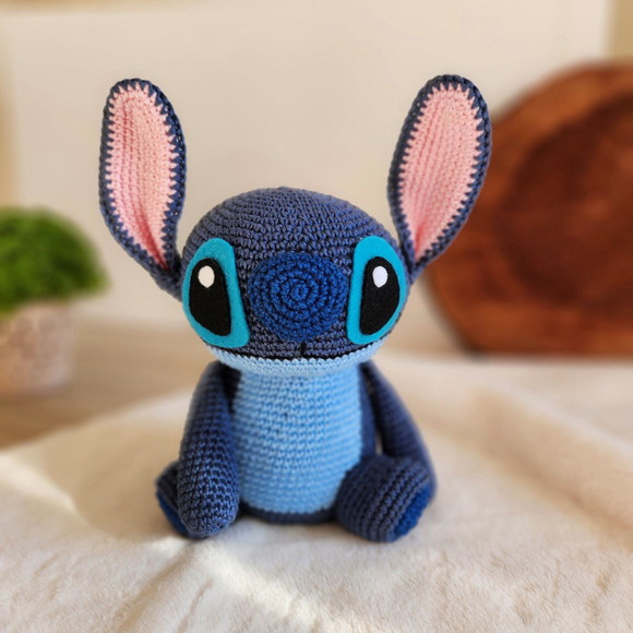Stitch Crochê Amigurumi - Imagem 2